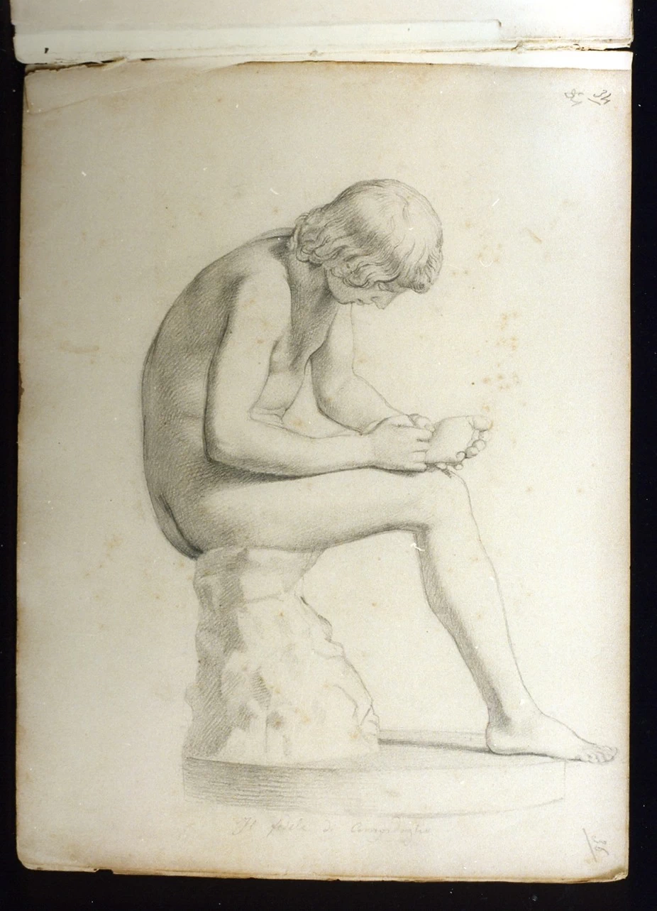 Studio dello Spinario - Museo Nazionale di san Martino, Napoli